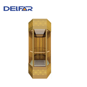 1250kg Delfar Sightseeing Aufzug mit Günstigen Preis